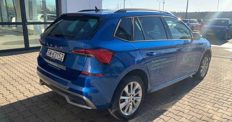 Skoda Kamiq cena 114900 przebieg: 21959, rok produkcji 2023 z Przedbórz małe 46